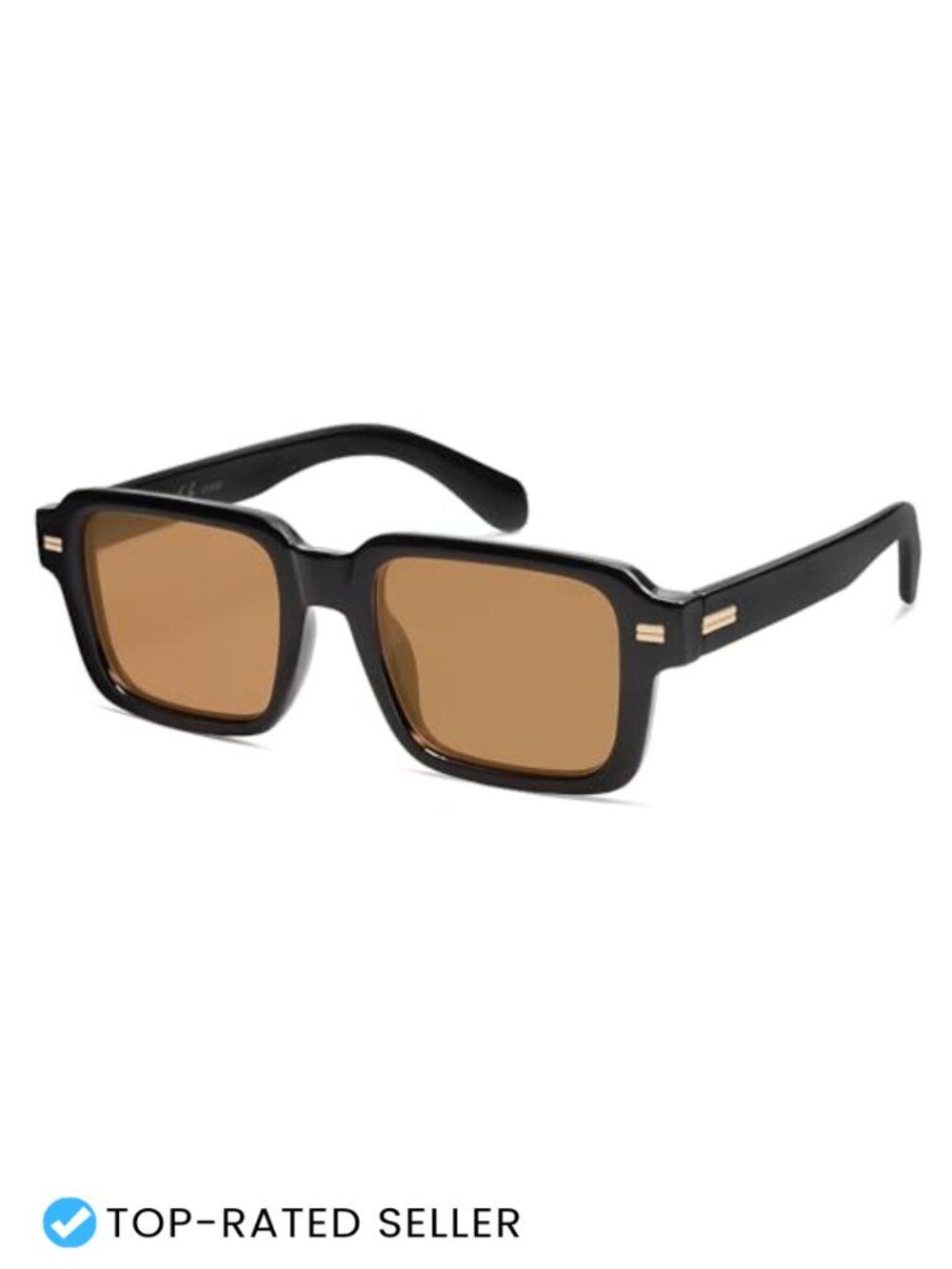 Trendy Square Polarized Sunglasses for Women Men Unisex Large Oversized UV400